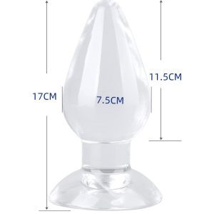 Transparent Anal plug