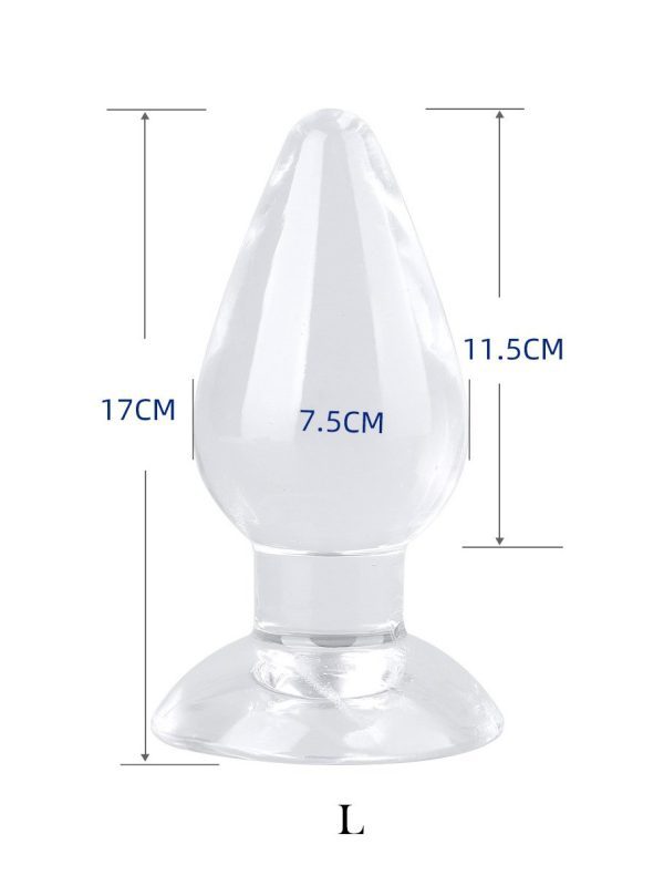 Transparent Anal plug