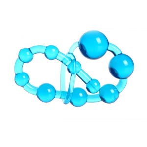 Transparent Ten Bead Pull Bead Anal Plug