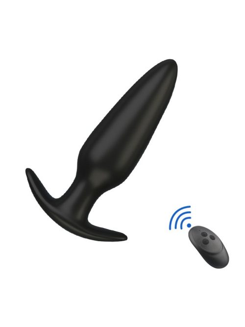 Experience a new dimension of pleasure with the Vibrating Silicone Anal Plug.