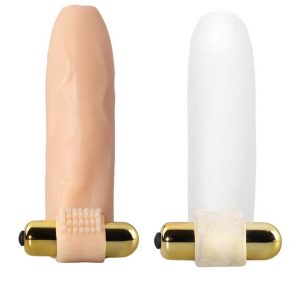 Experience unparalleled pleasure with the Vibrator Extender #1, a perfect blend of functionality and comfort.