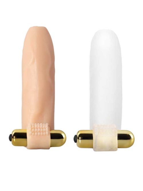 Experience unparalleled pleasure with the Vibrator Extender #1, a perfect blend of functionality and comfort.