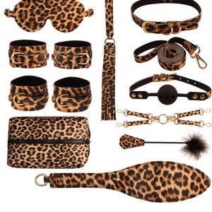 Unleash your wild side with the Wild Bondage Set - 11 pcs, designed for those who crave adventure and excitement.
