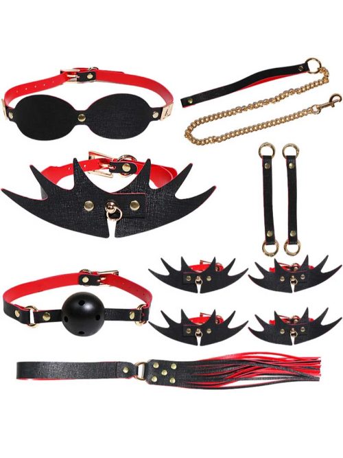 Introducing our Wing Bondage Set - 8 Pieces, a perfect blend of playful design and practical functionality.