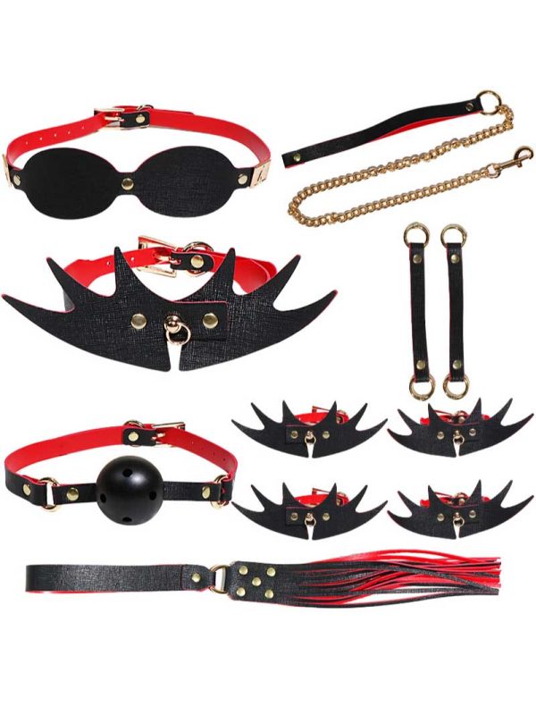 Introducing our Wing Bondage Set - 8 Pieces, a perfect blend of playful design and practical functionality.