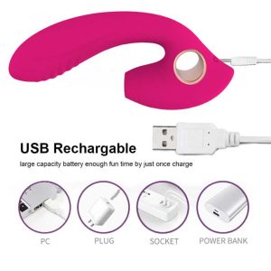 Woodpecker-Vibrator-03 Dildo-shaped vibrator with sucking function for enhanced pleasure