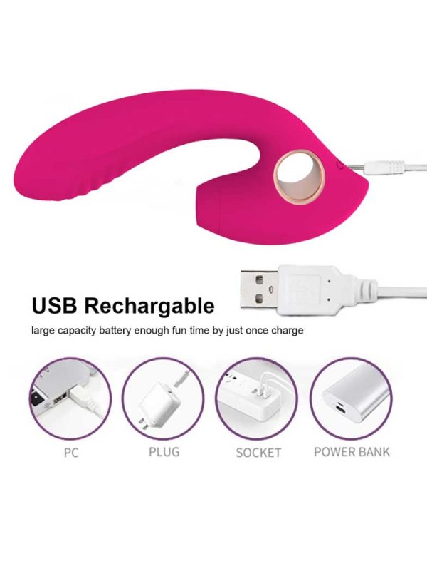 Woodpecker-Vibrator-03 Dildo-shaped vibrator with sucking function for enhanced pleasure