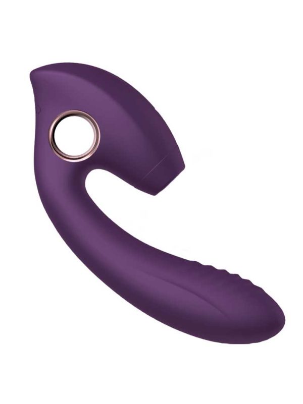 Woodpecker-Vibrator Dildo-shaped vibrator with sucking function for enhanced pleasure