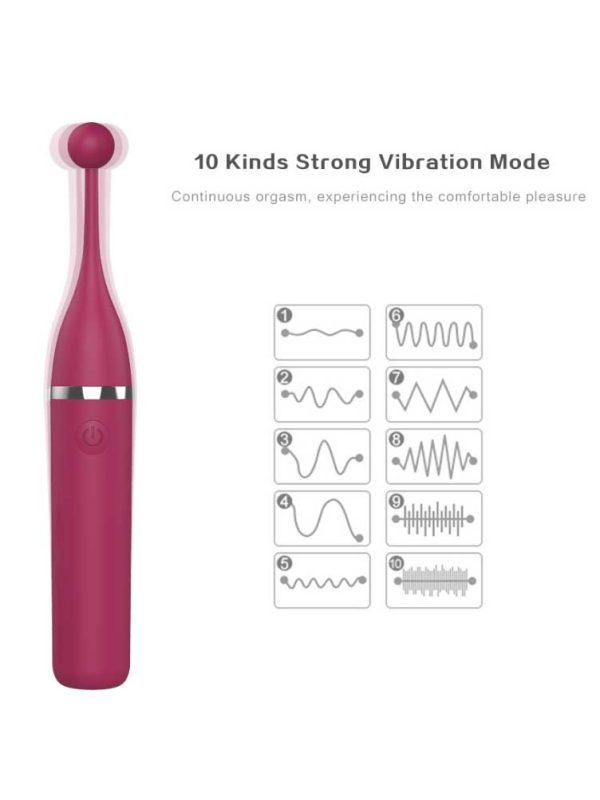 3-heads-Clitoral-Vibrator-02 A versatile clitoral vibrator featuring three interchangeable heads, allowing for customizable sensations and varied stimulation experiences