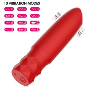 Andy-Bullet-Vibrator-02 A bullet-shaped vibrator, compact and discreet, designed for targeted stimulation and easy portability