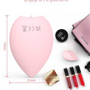 Beauty-Blender-Vibrator-01 A egg vibrator with a licking function, designed to provide unique sensations and pleasurable experiences with its innovative design