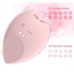 Beauty-Blender-Vibrator-03 A egg vibrator with a licking function, designed to provide unique sensations and pleasurable experiences with its innovative design