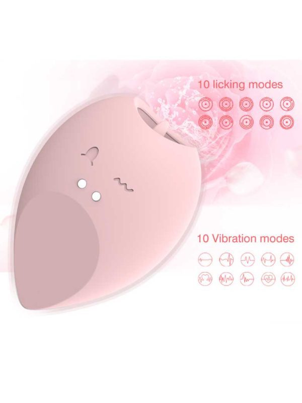 Beauty-Blender-Vibrator-03 A egg vibrator with a licking function, designed to provide unique sensations and pleasurable experiences with its innovative design