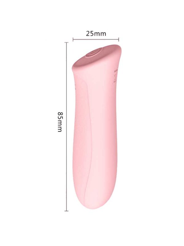 Beveled-Bullet-Vibrator-01 A compact vibrator designed for discreet pleasure, featuring a sleek shape and powerful vibrations in a portable size