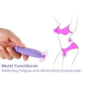 Beveled-Bullet-Vibrator-03 A compact vibrator designed for discreet pleasure, featuring a sleek shape and powerful vibrations in a portable size