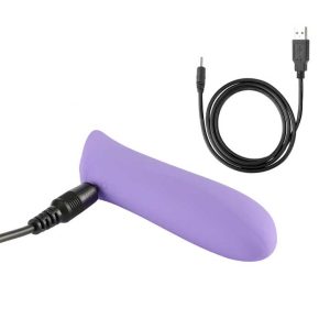 Beveled-Bullet-Vibrator-04 A compact vibrator designed for discreet pleasure, featuring a sleek shape and powerful vibrations in a portable size