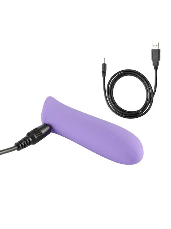 Beveled-Bullet-Vibrator-04 A compact vibrator designed for discreet pleasure, featuring a sleek shape and powerful vibrations in a portable size