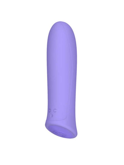 Beveled-Bullet-Vibrator A compact vibrator designed for discreet pleasure, featuring a sleek shape and powerful vibrations in a portable size