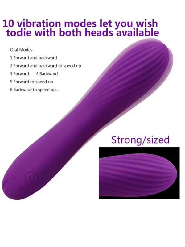 Diamond-Rod-Vibrator-01 A dildo-shaped vibrator designed to mimic authentic sensations with smooth contours and powerful vibrations for enhanced pleasure