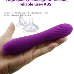 Diamond-Rod-Vibrator-02 A dildo-shaped vibrator designed to mimic authentic sensations with smooth contours and powerful vibrations for enhanced pleasure