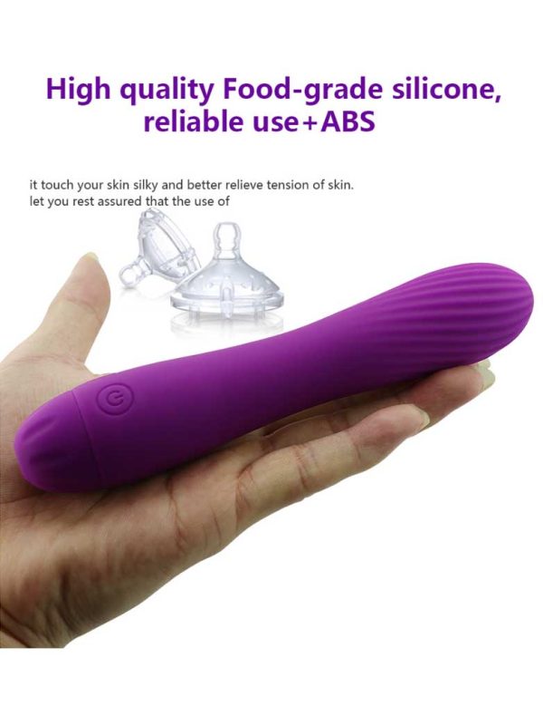 Diamond-Rod-Vibrator-02 A dildo-shaped vibrator designed to mimic authentic sensations with smooth contours and powerful vibrations for enhanced pleasure