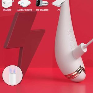Elegant-Swan-Vibrator-02 A swan-shaped vibrator, elegantly designed to provide targeted stimulation and enhance pleasure with its graceful curves