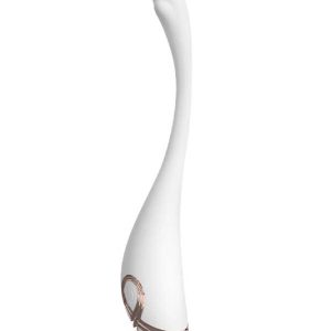 Elegant-Swan-Vibrator A swan-shaped vibrator, elegantly designed to provide targeted stimulation and enhance pleasure with its graceful curves