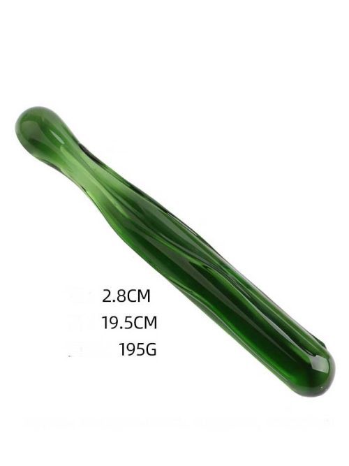 Fruit-shaped transparent dildo featuring a playful design that combines fun aesthetics with realistic sensations