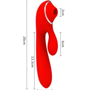 Lingering-Vibrator-01 A sleek and modern suction vibrator, designed for enhanced pleasure with multiple settings for a customizable experience