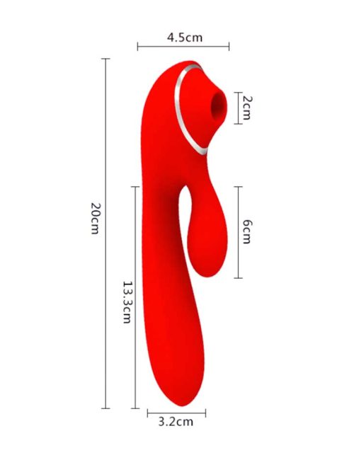 A sleek and modern suction vibrator, designed for enhanced pleasure with multiple settings for a customizable experience