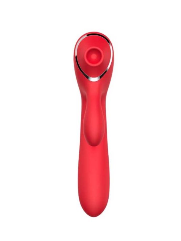 Lingering-Vibrator-02 A sleek and modern suction vibrator, designed for enhanced pleasure with multiple settings for a customizable experience