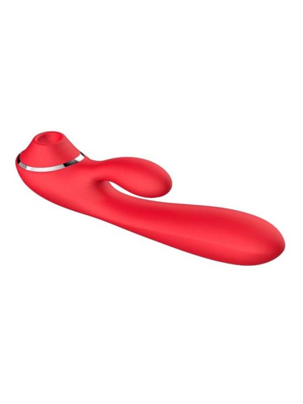 Lingering-Vibrator-03 A sleek and modern suction vibrator, designed for enhanced pleasure with multiple settings for a customizable experience