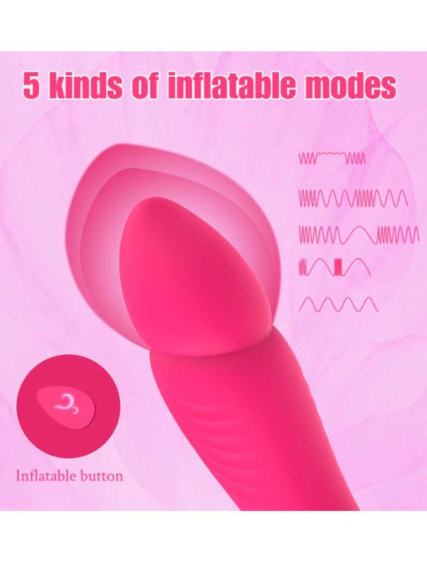 Maca-Vibrator-03 A dildo-shaped vibrator designed for realistic stimulation, featuring smooth contours and powerful vibrations for an enhanced experience