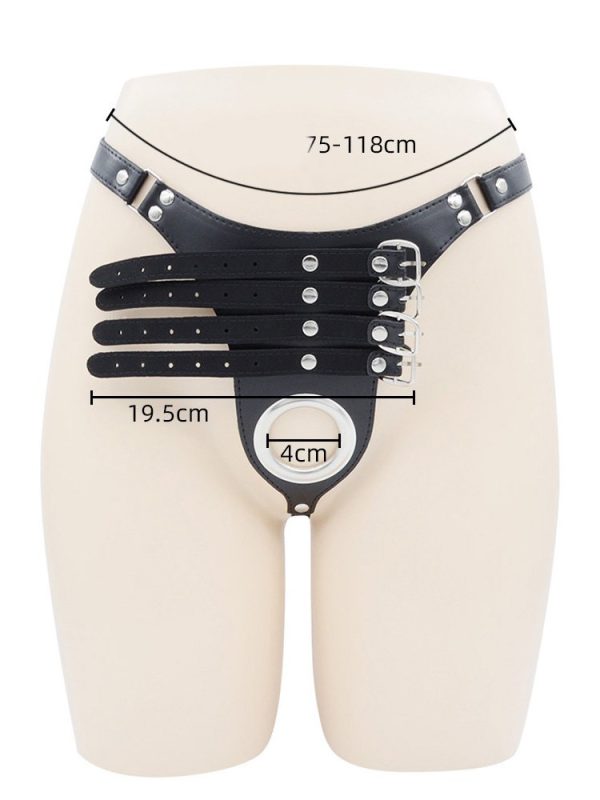 Male chastity lock designed for control and restraint, featuring a secure and discreet design