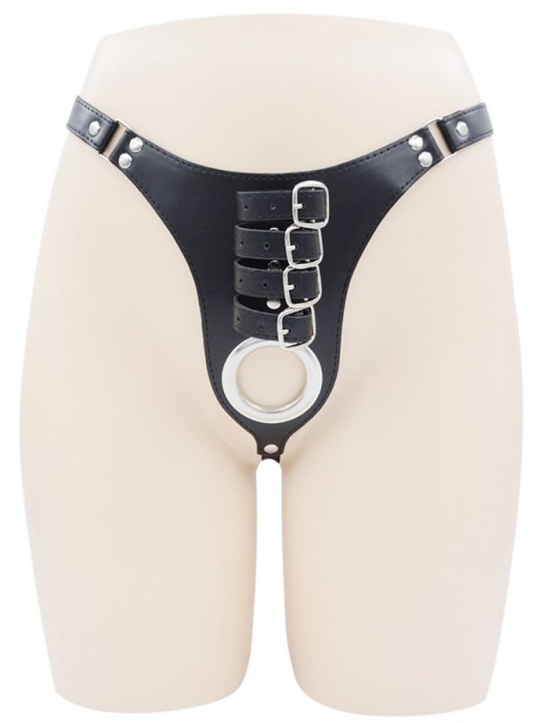 Male chastity lock designed for control and restraint, featuring a secure and discreet design