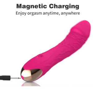 Melissa-Vibrator-03 Dildo-shaped vibrator designed for realistic sensations, featuring smooth contours and powerful vibrations for enhanced pleasure