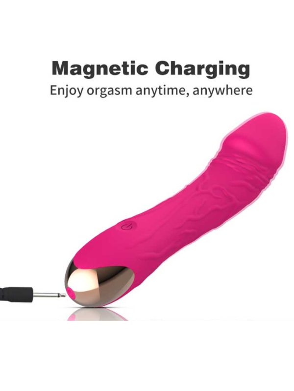 Melissa-Vibrator-03 Dildo-shaped vibrator designed for realistic sensations, featuring smooth contours and powerful vibrations for enhanced pleasure