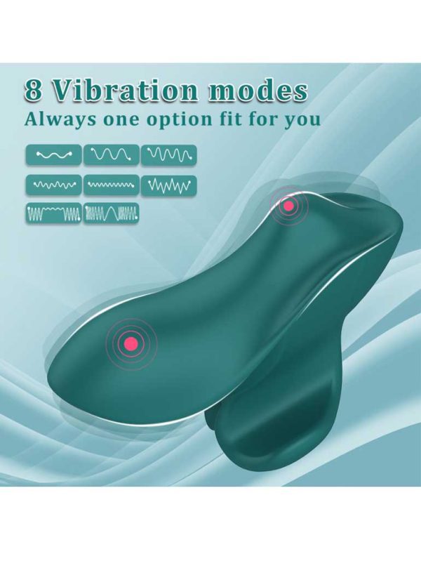 Mouse-Vibrator-02 Unique vibrator designed in the shape of a computer mouse, offering a sleek and ergonomic form for comfortable use and pleasure
