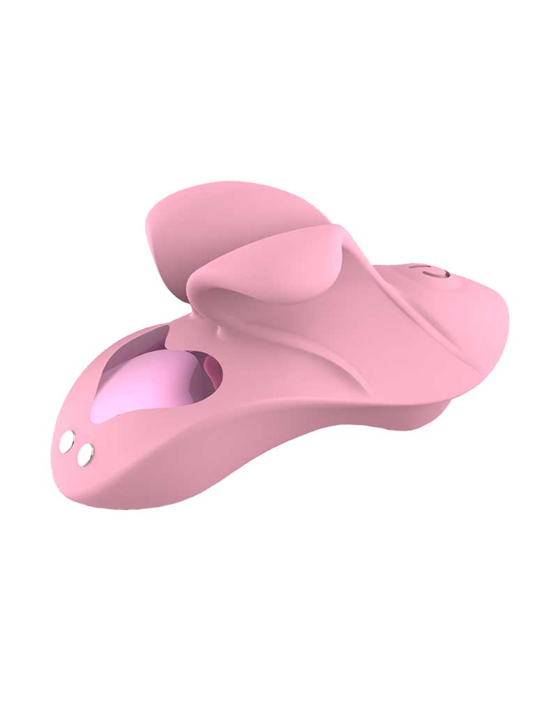 Unique vibrator designed in the shape of a computer mouse, offering a sleek and ergonomic form for comfortable use and pleasure
