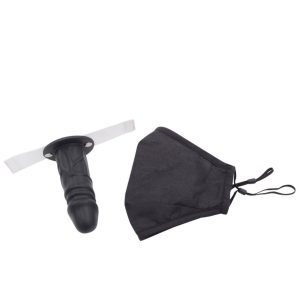 Mask-style gag designed for playful and adventurous experiences, combining safety and creativity