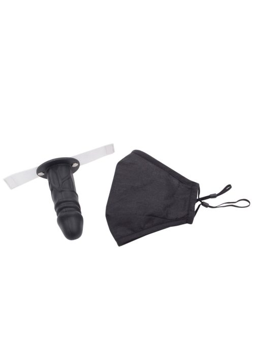 Mask-style gag designed for playful and adventurous experiences, combining safety and creativity