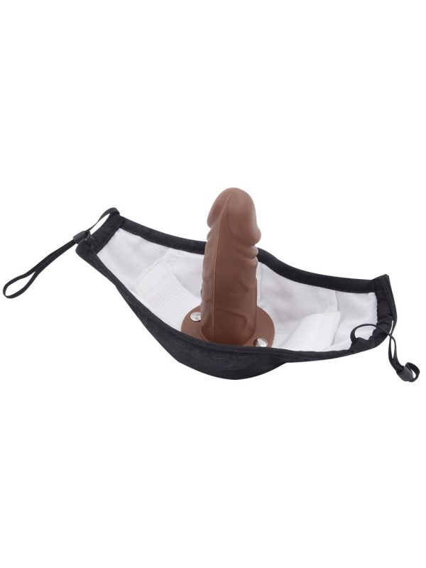 Mask-style gag designed for playful and adventurous experiences, combining safety and creativity