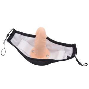 Mask-style gag designed for playful and adventurous experiences, combining safety and creativity