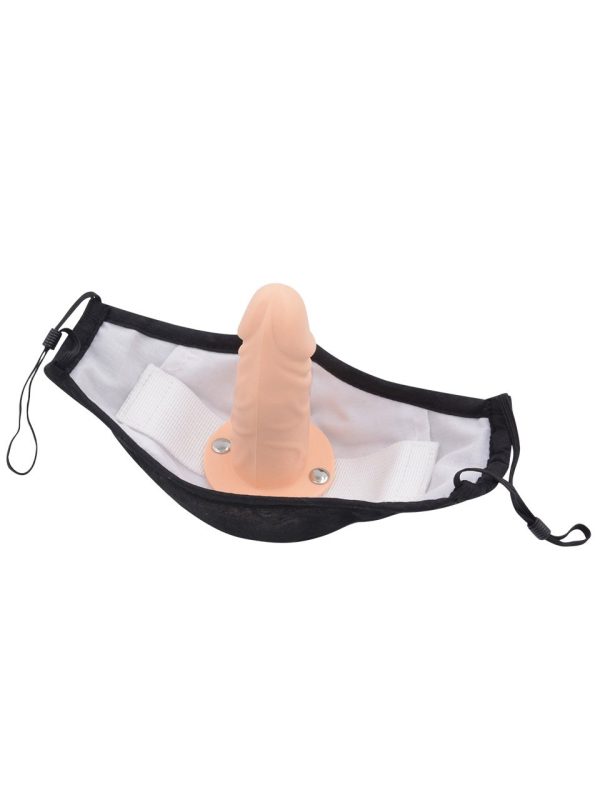 Mask-style gag designed for playful and adventurous experiences, combining safety and creativity