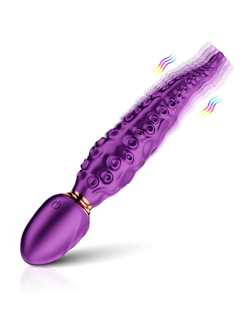 Vibrator designed to resemble octopus tentacles, featuring multiple stimulating arms for a unique and pleasurable experience