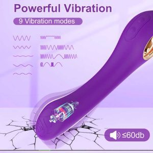 Purple-Finger-Vibrator-02 A purple dildo-shaped vibrator, designed for realistic sensations and enhanced pleasure, featuring smooth contours and powerful vibrations