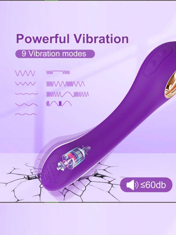Purple-Finger-Vibrator-02 A purple dildo-shaped vibrator, designed for realistic sensations and enhanced pleasure, featuring smooth contours and powerful vibrations