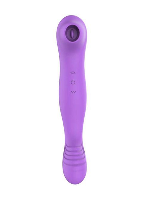 Seahorse-Vibrator A double-ended vibrator designed for shared pleasure, featuring two powerful ends for dual stimulation and versatile experiences