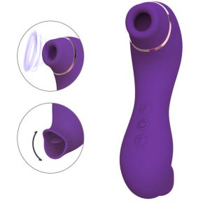 Sealion-Vibrator-03 A double-ended vibrator designed for shared pleasure, featuring two powerful ends for dual stimulation and versatile experiences