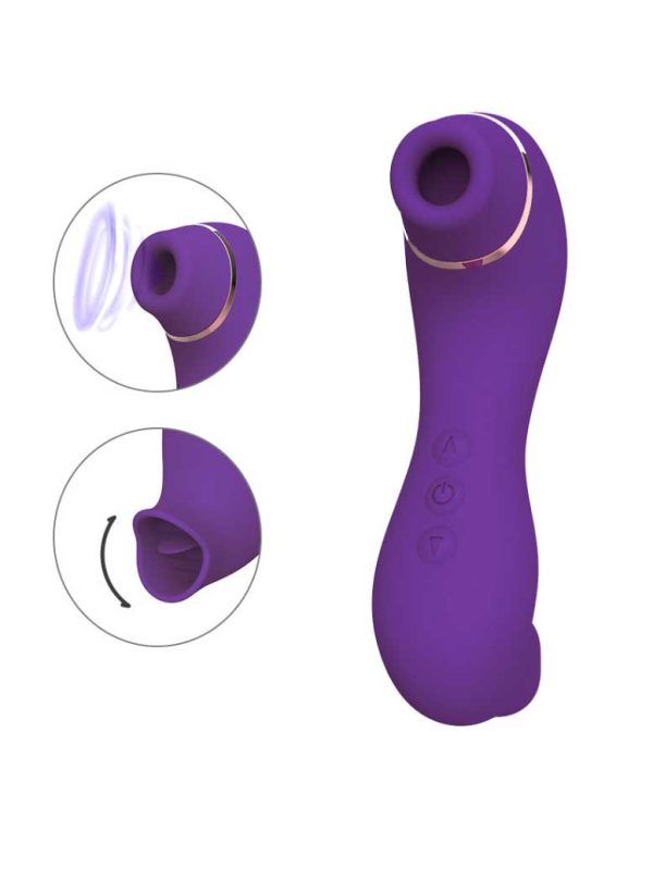 Sealion-Vibrator-03 A double-ended vibrator designed for shared pleasure, featuring two powerful ends for dual stimulation and versatile experiences